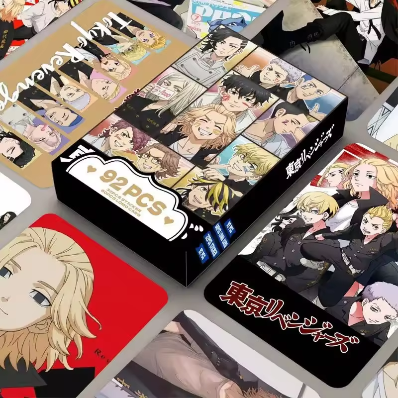 Tokyo Revengers Lomo Cards (60 Cards + 32 Stickers)