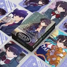 Komi Can't Communicate Lomo Cards (60 Cards + 32 Stickers)